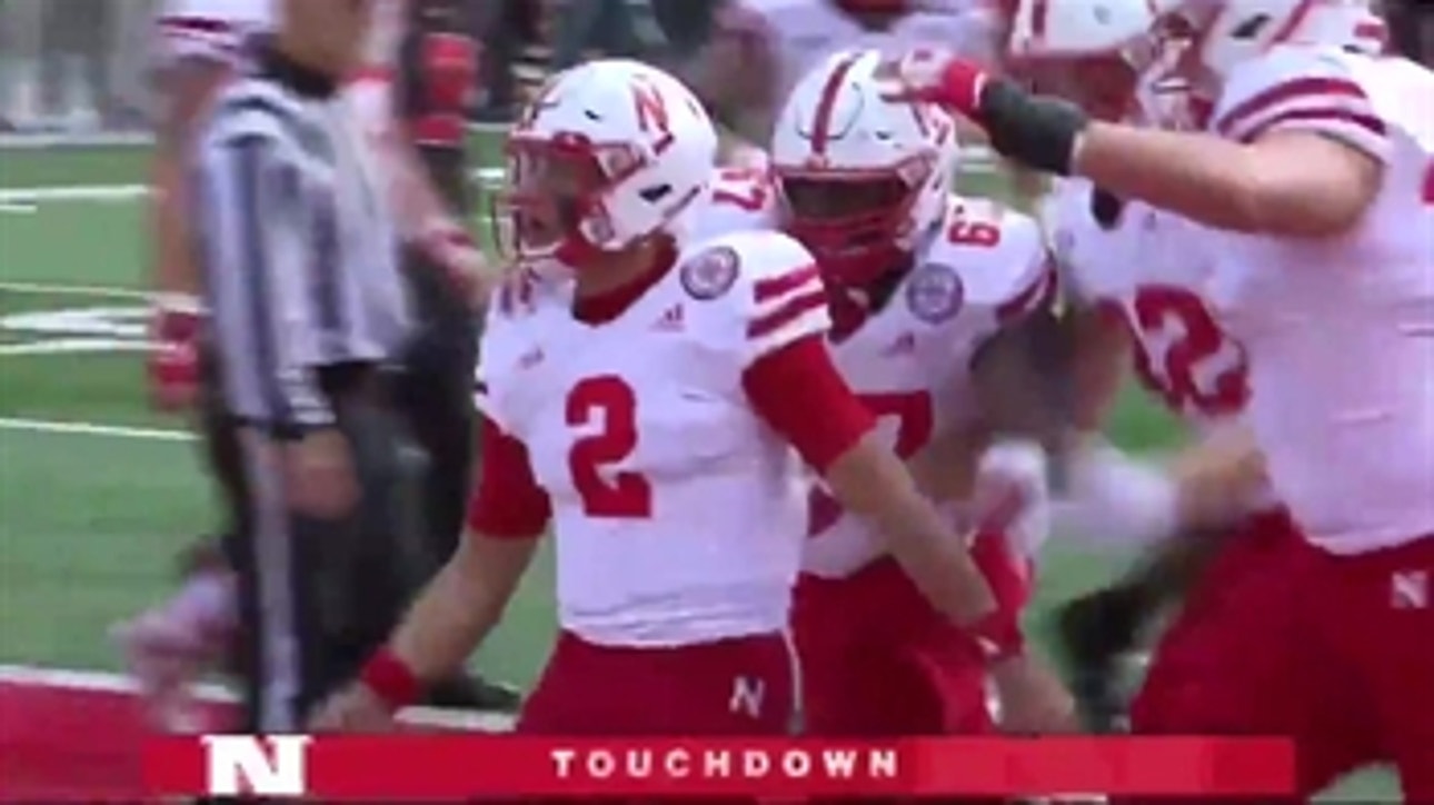 Nebraska takes a halftime lead over No. 10 Ohio State on Adrian Martinez's 2nd TD