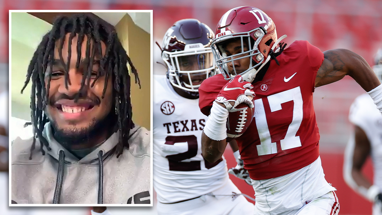 Jaylen Waddle on Alabama recruiting, his versatility and trusting Nick Saban | RJ Young