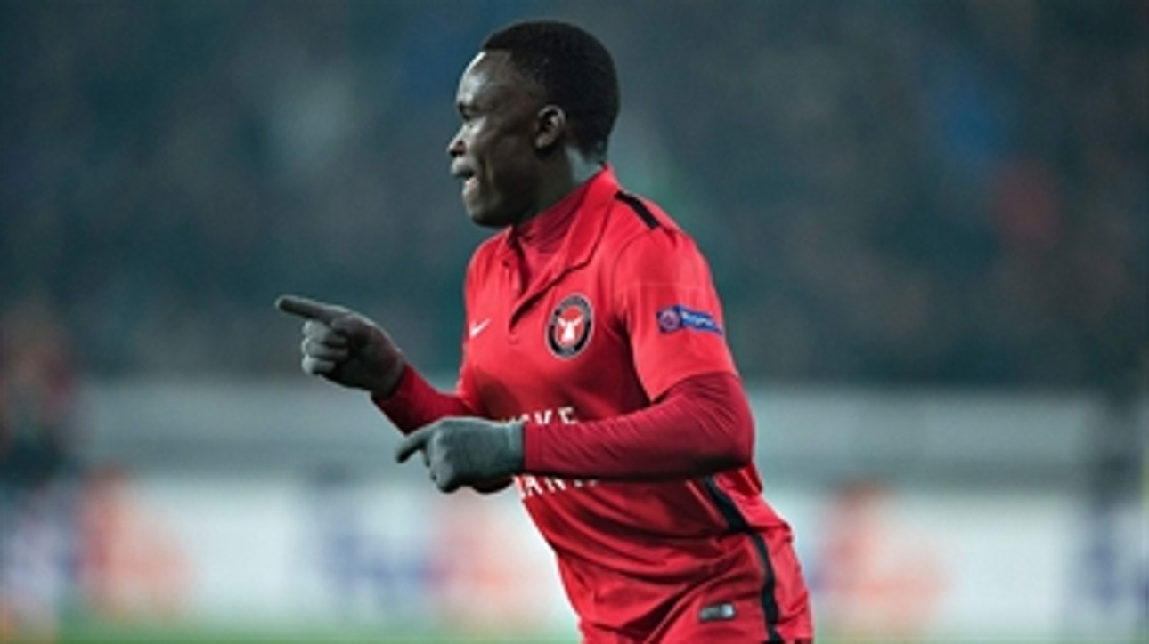 Sisto scores an equalizer for Midtjylland against United ' 2015-16 UEFA Europa League Highlights