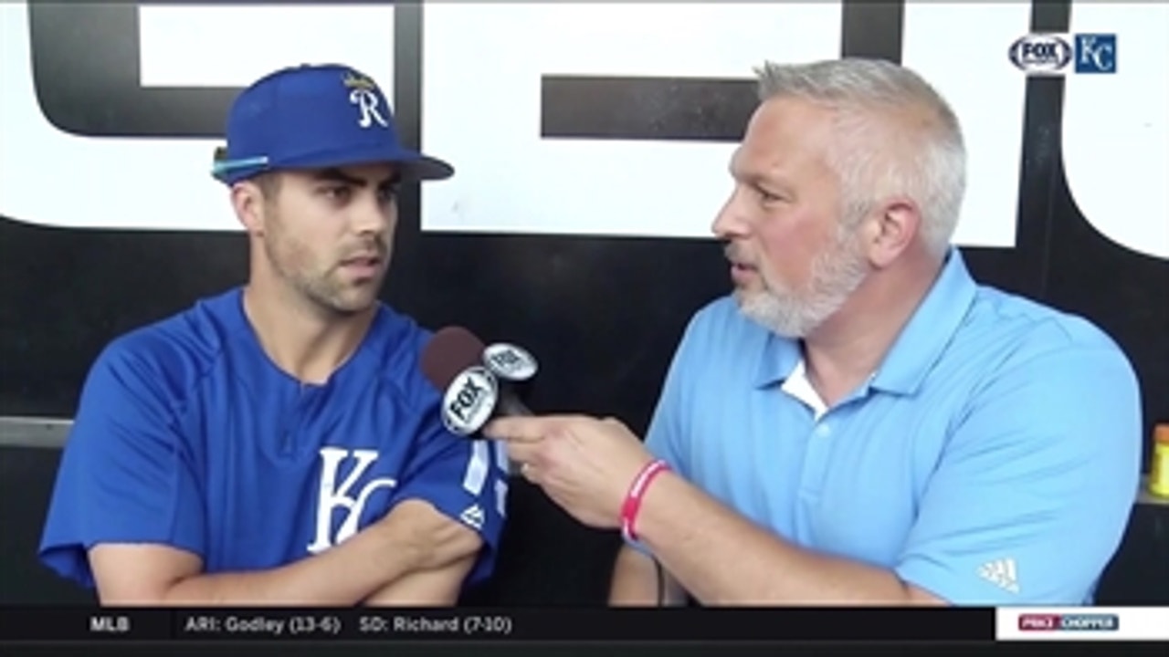 Whit Merrifield on how he works through slow stretches at the plate