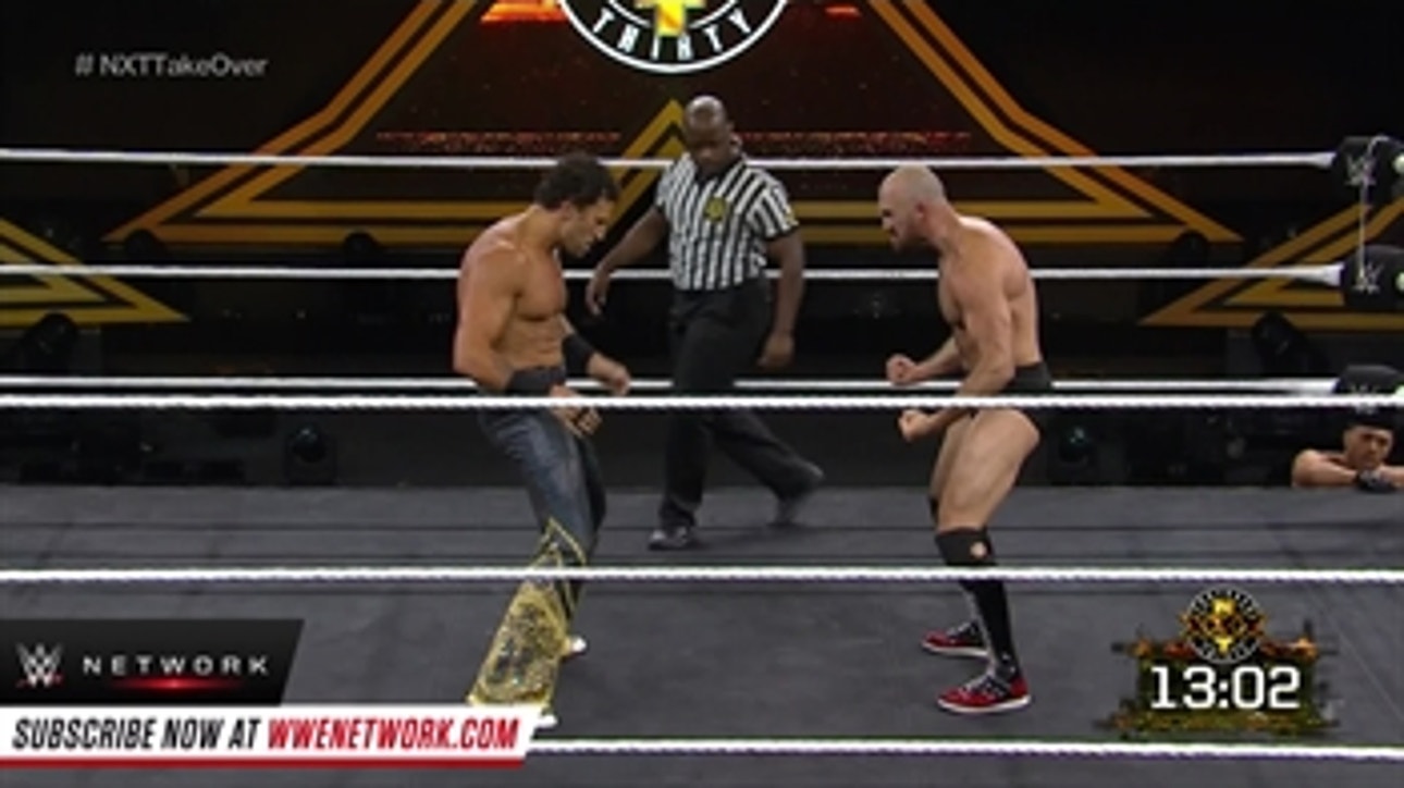 Mendoza takes to the sky as Fandango and Burch brawl: NXT TakeOver XXX (WWE Network Exclusive)