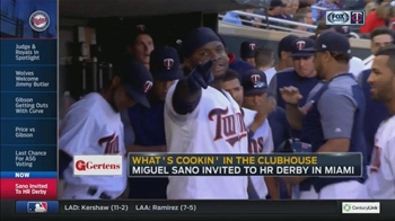 Miguel Sano to represent Twins in Home Run Derby
