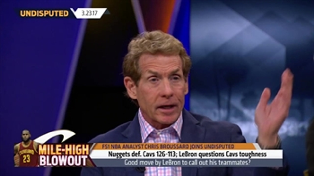 Skip Bayless: LeBron is starting to come apart under pressure to repeat ' UNDISPUTED