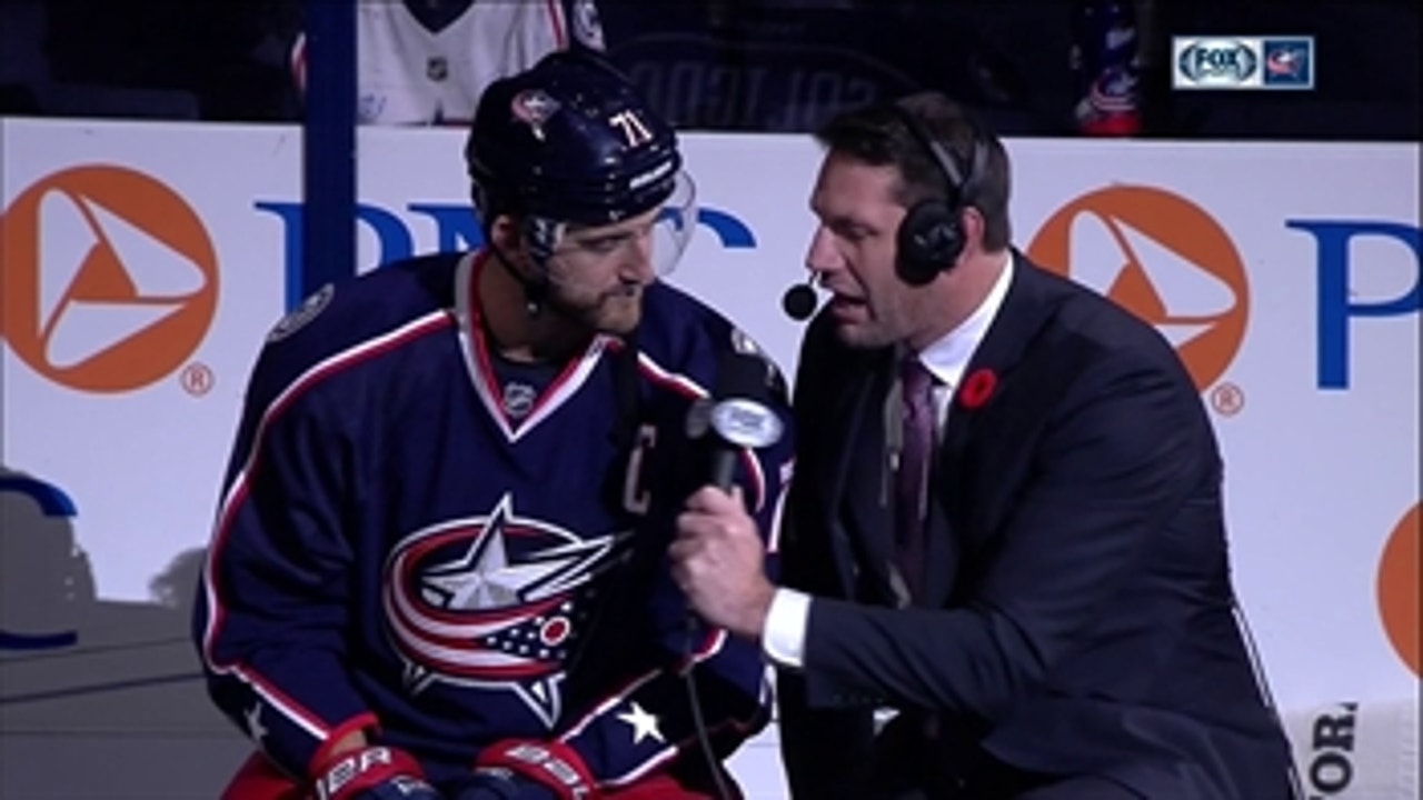 Blue Jackets captain Nick Foligno looking ahead to St. Louis after dominant win