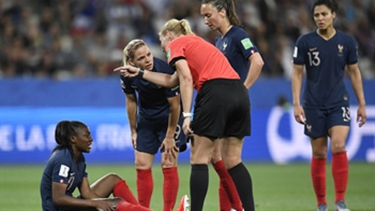 France reclaim the lead on a VAR-awarded penalty vs. Norway