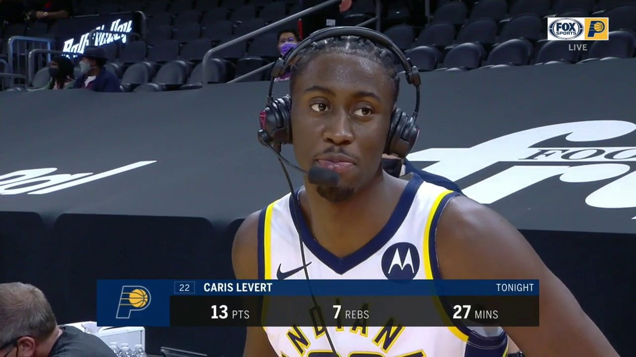 LeVert: 'It felt so good to be out here with my teammates'