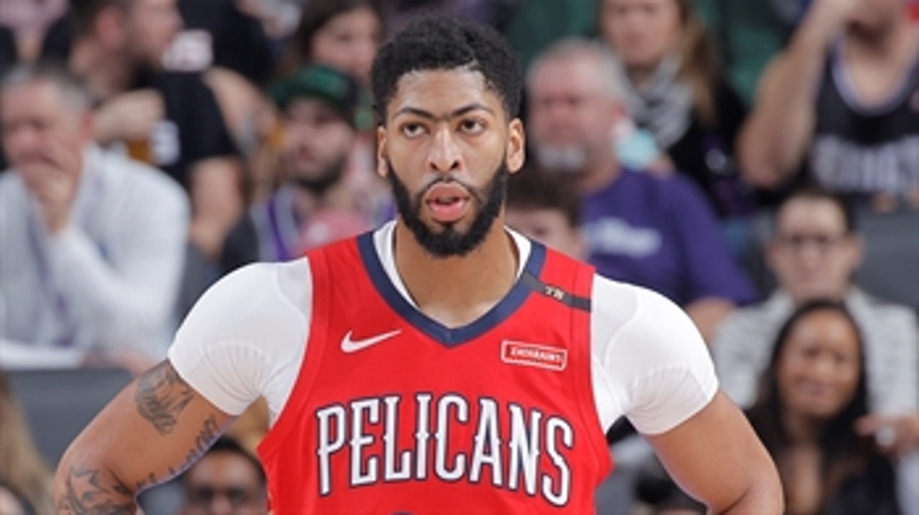Nick Wright and Cris Carter react to Anthony Davis requesting trade from Pelicans