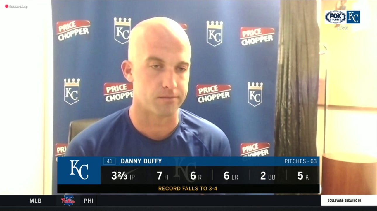 Duffy on his loss to Brewers: 'It wasn't my night tonight'