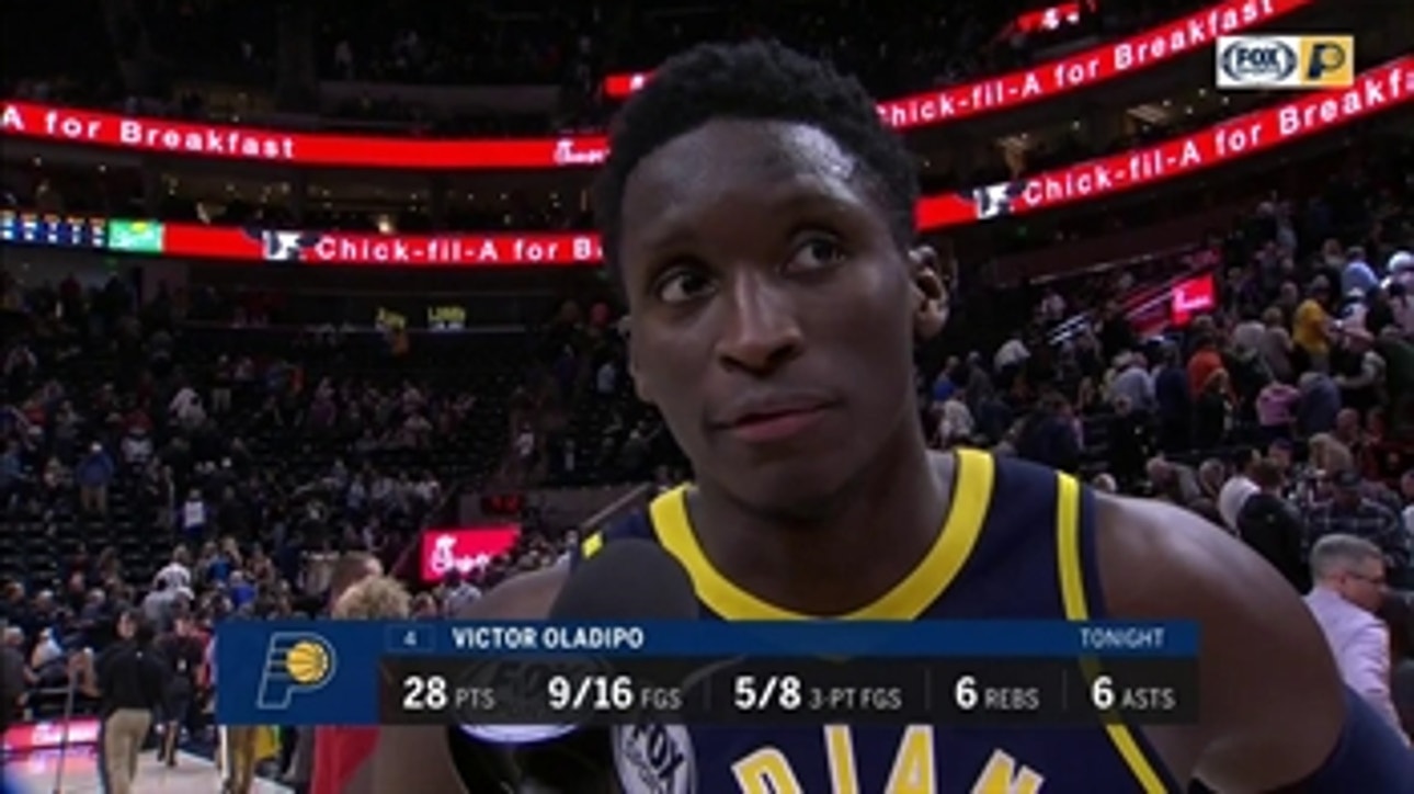 Oladipo on All-Star Game: 'It would be a blessing and an honor to represent the Indiana Pacers'