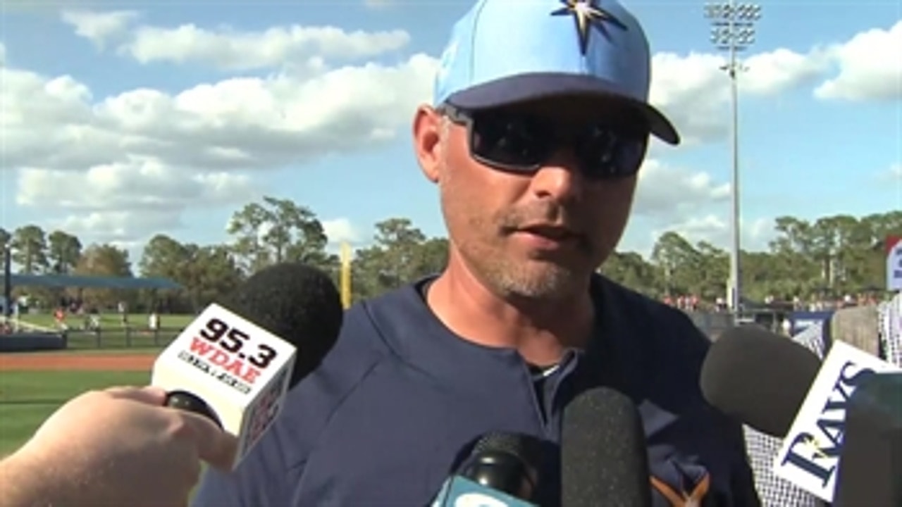 Kevin Cash breaks down Rays' offense, defense showing after spring training debut vs. Phillies