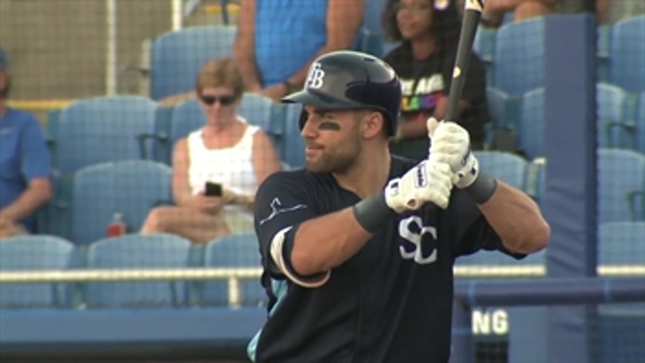 Kevin Kiermaier happy to be back on the field, begin road back to Rays