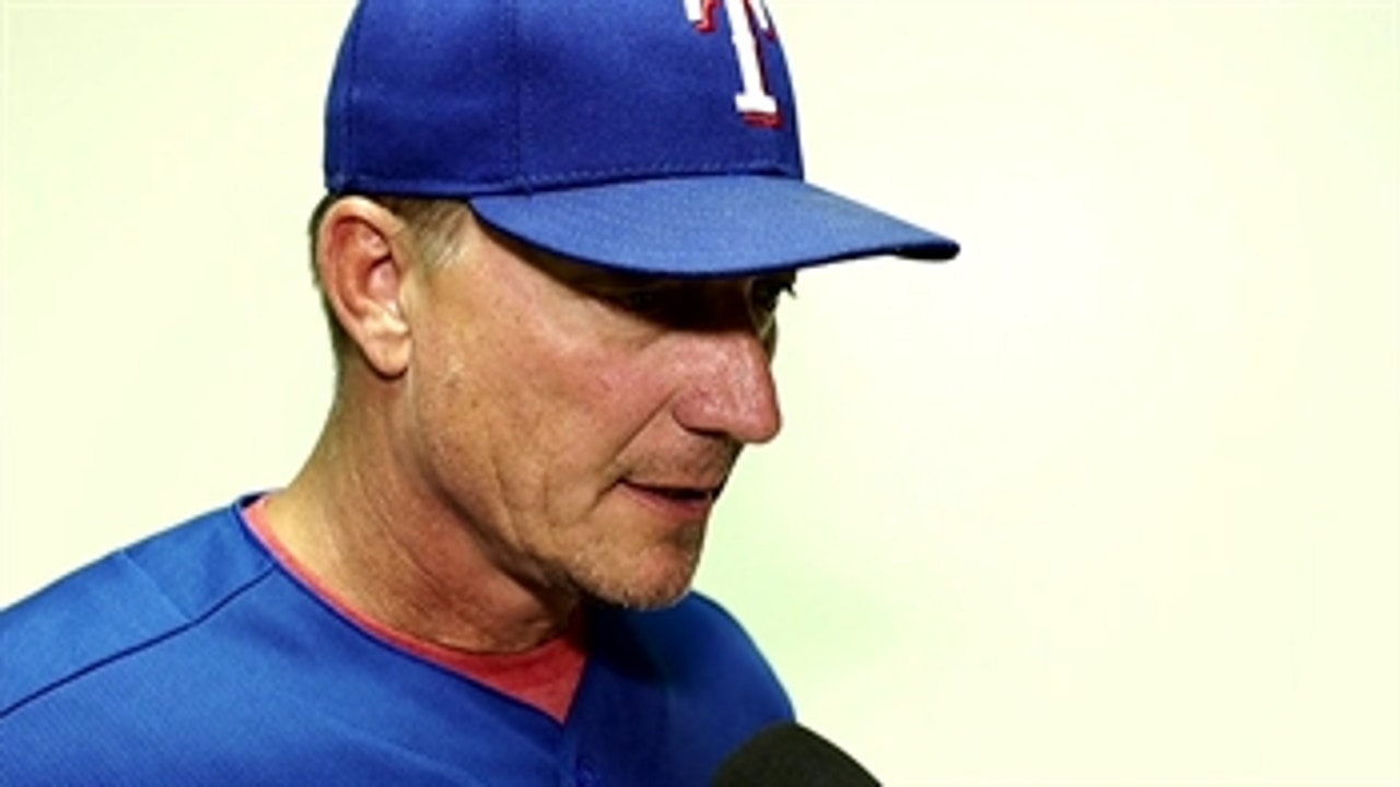 Jeff Banister on Miguel's start in 4-2 win over Angels