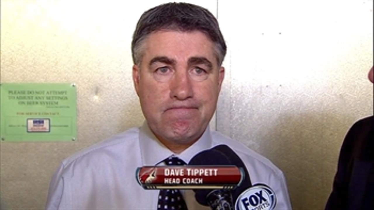 Tippett on Coyotes' loss