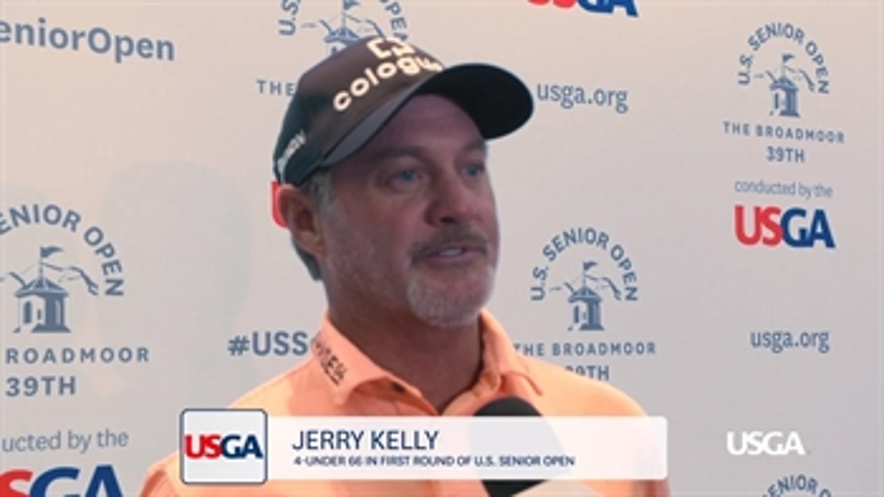 2018 U.S. Senior Open: Jerry Kelly Discusses His First-Round 66