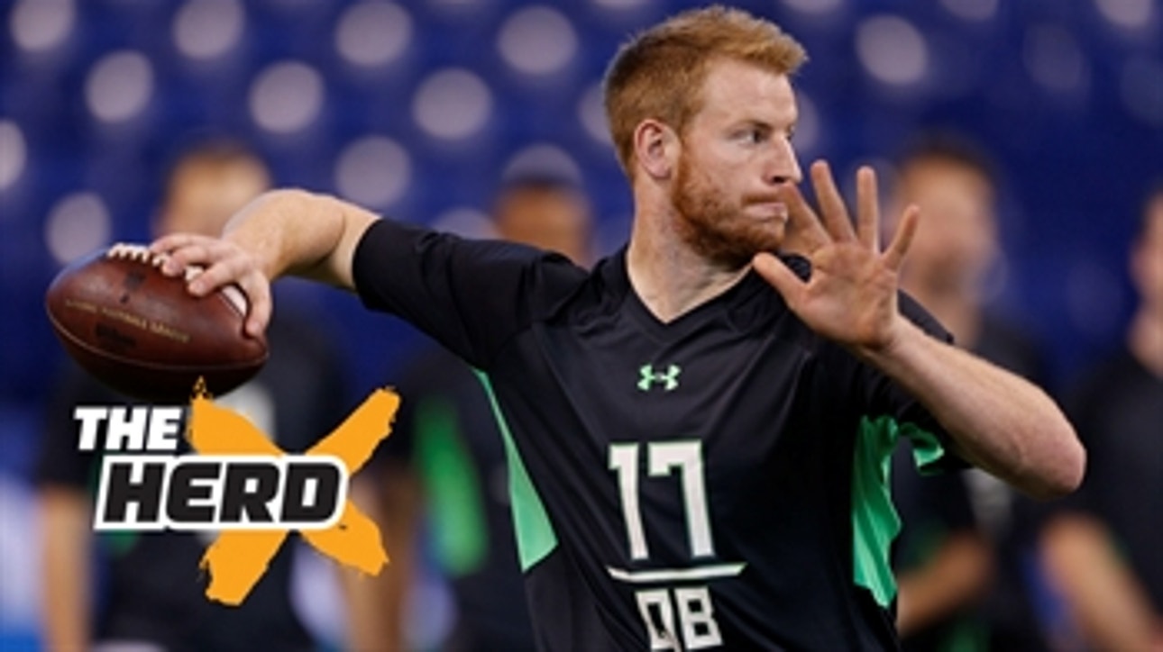 Carson Wentz will be the number 2 pick - 'The Herd'