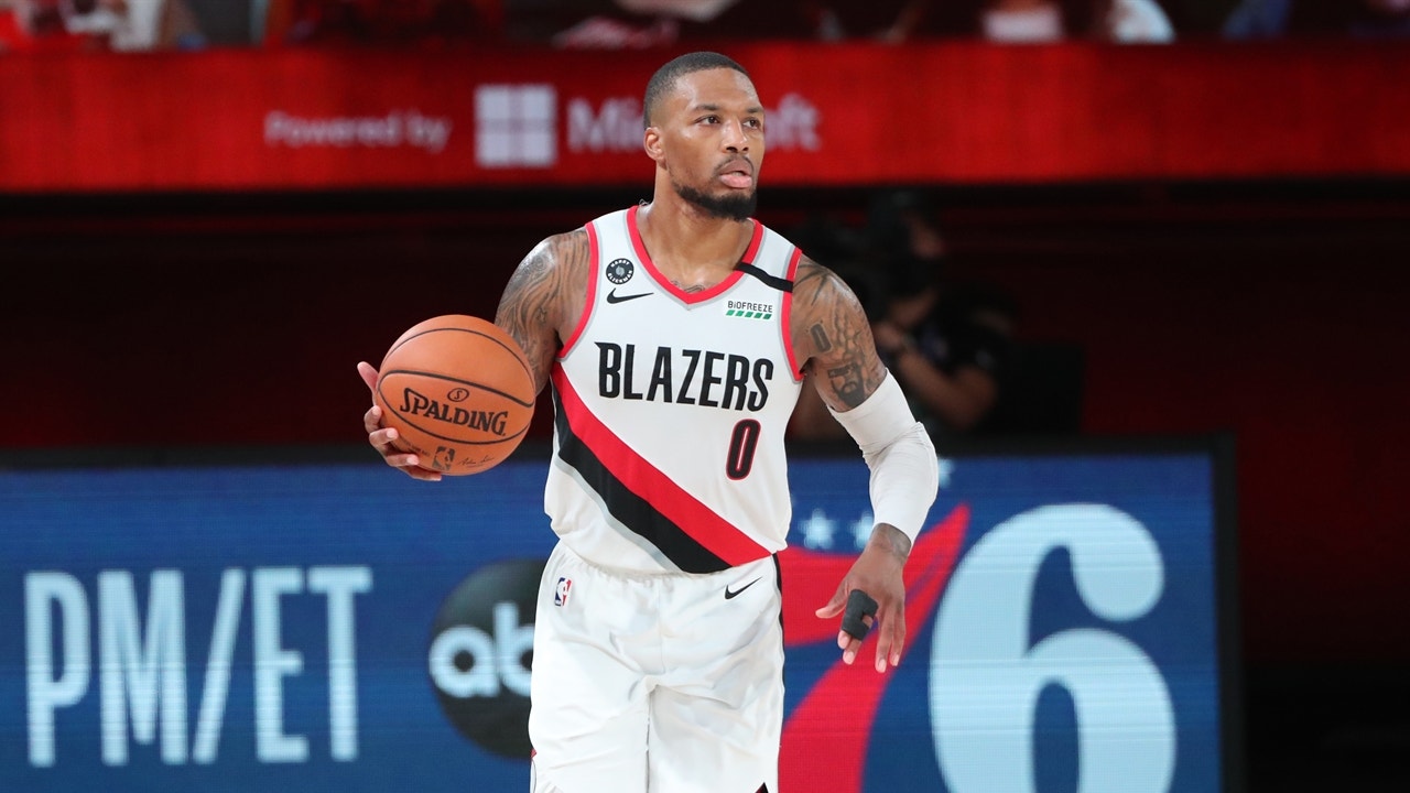 'Damian Lillard is not a superstar' — Skip Bayless grades Dame a 'D' for his performance against Lakers