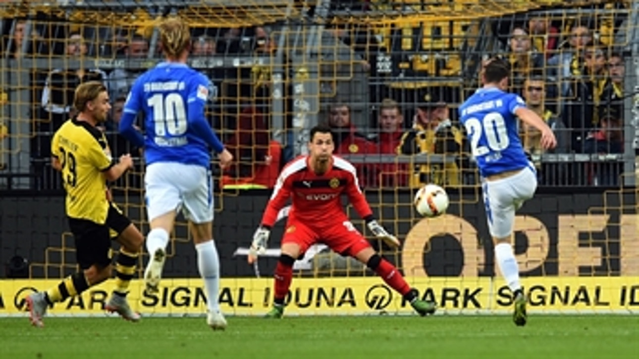 Heller scores brilliant goal for Darmstadt vs. Borussia Dortmund - 2015-16 Bundesliga Highlights