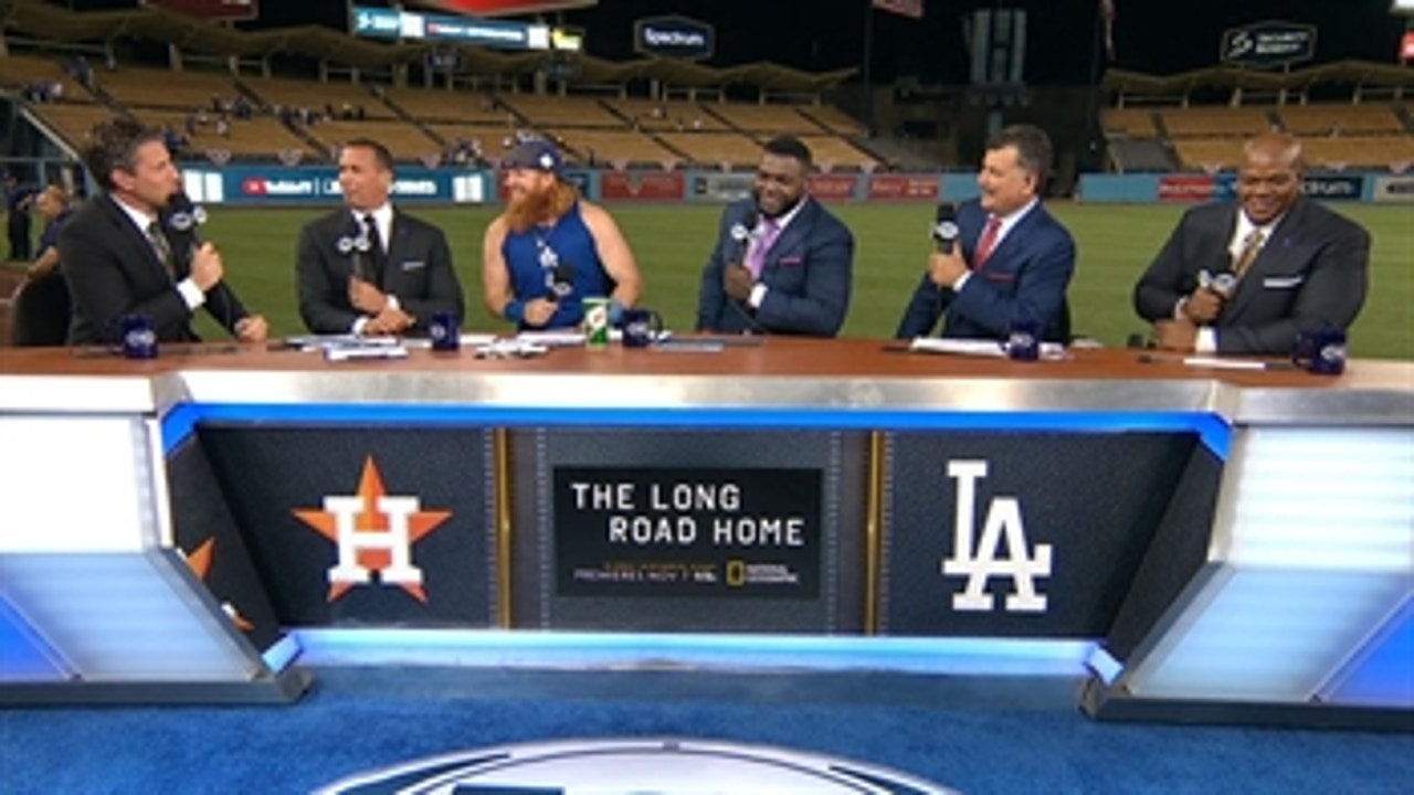 Justin Turner joins the FOX MLB Crew to talk Game 1