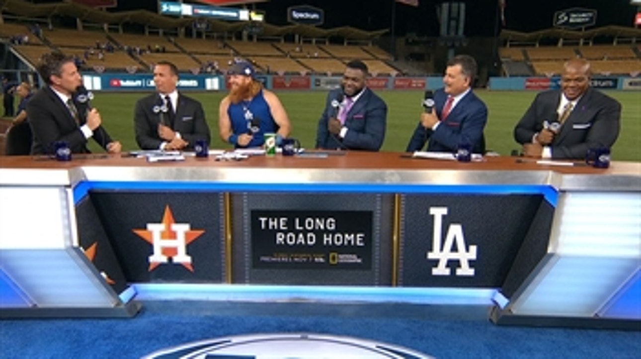 Justin Turner joins the FOX MLB Crew to talk Game 1