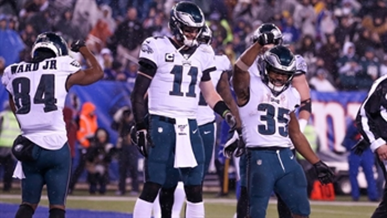 Shannon Sharpe breaks down why he likes the Eagles to win at home against Seattle