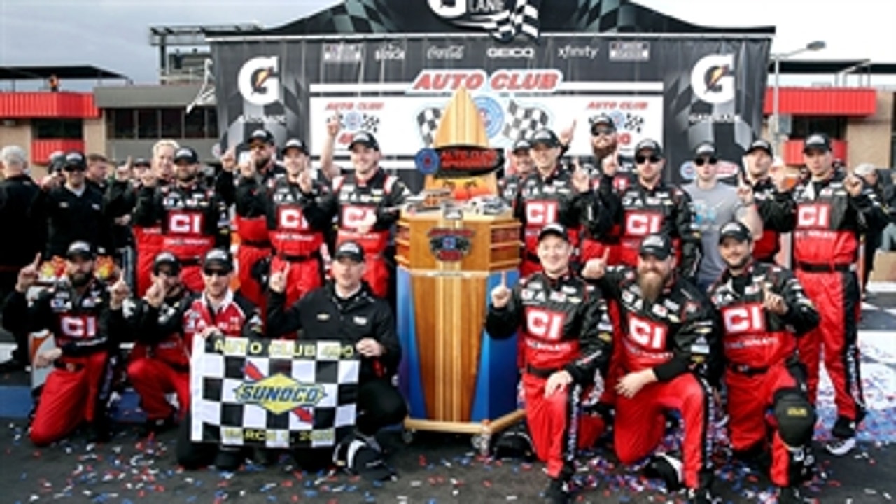 Winner's Weekend: Alex Bowman and Greg Ives at Auto Club Speedway ' NASCAR RACE HUB