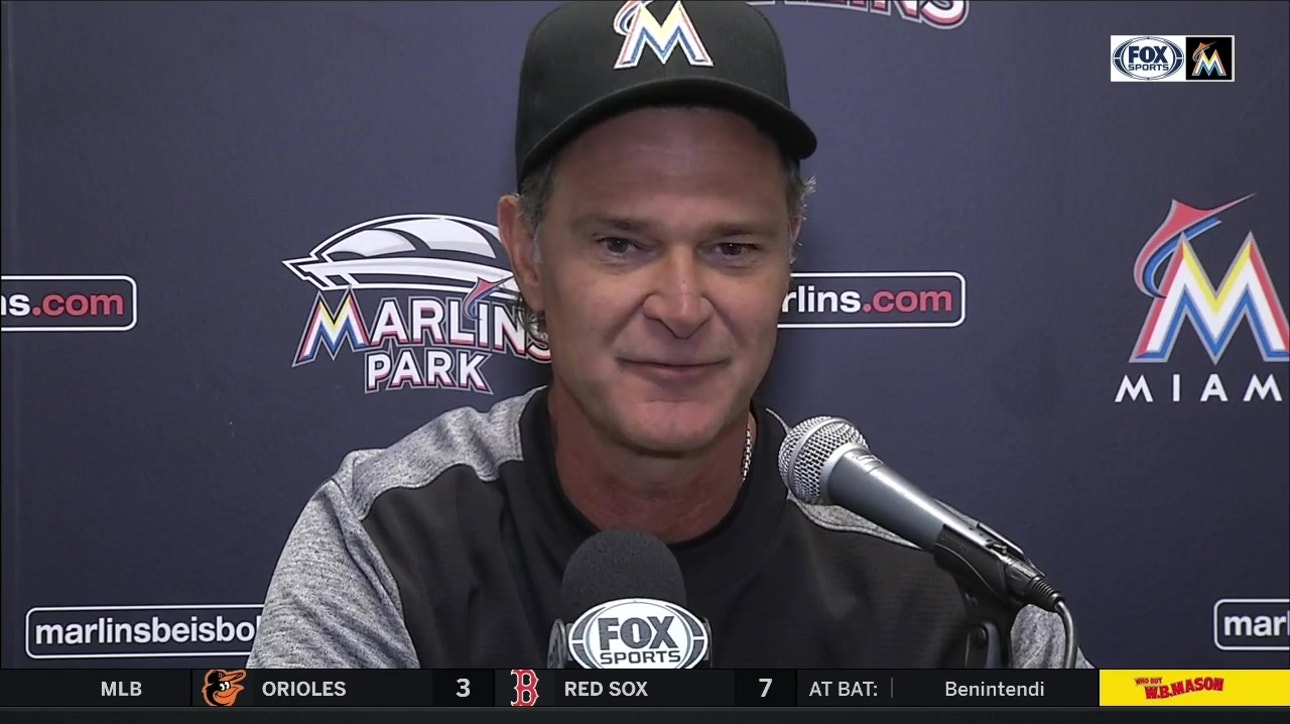 Don Mattingly on the solid team win over the Pirates