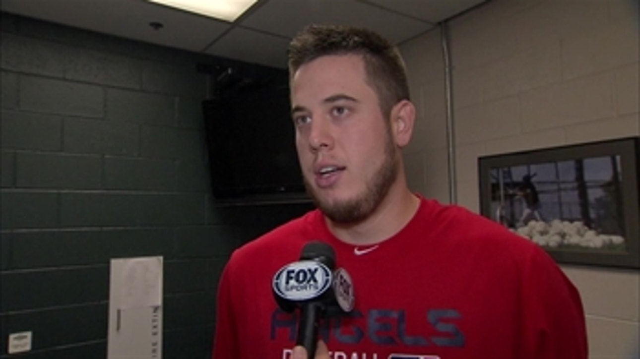 C.J. Cron discusses his recent success with the Angels since being recalled from Triple-A