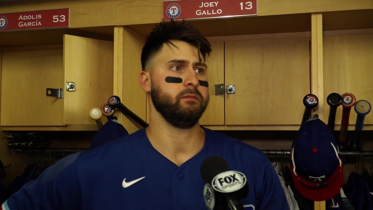Joey Gallo: 'You try not to get too result oriented'