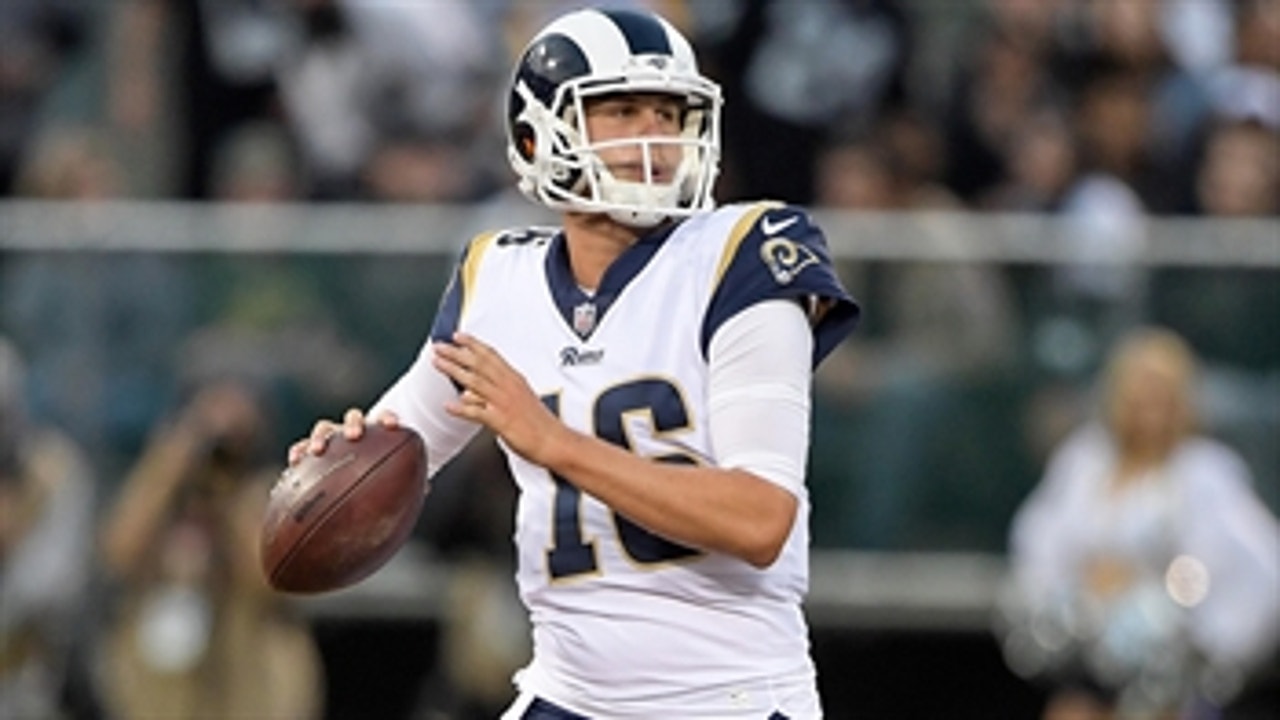 Colin buying Jared Goff and the Rams in preseason game against the Raiders | SPEAK FOR YOURSELF