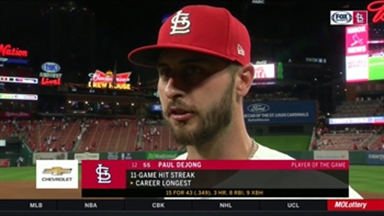 Paul DeJong: 'We're getting better and better each day'