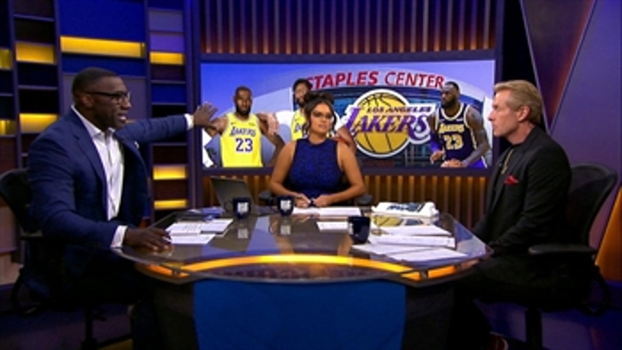 Shannon Sharpe bets Skip Bayless that the Lakers win the 2020 NBA Championship