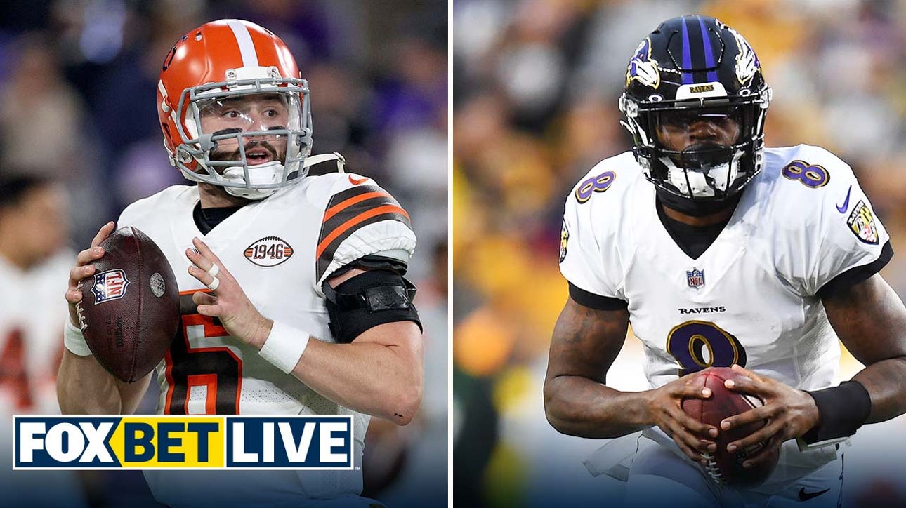 Colin Cowherd: Baltimore is all beat up, Cleveland is clearly the side here I FOX BET LIVE