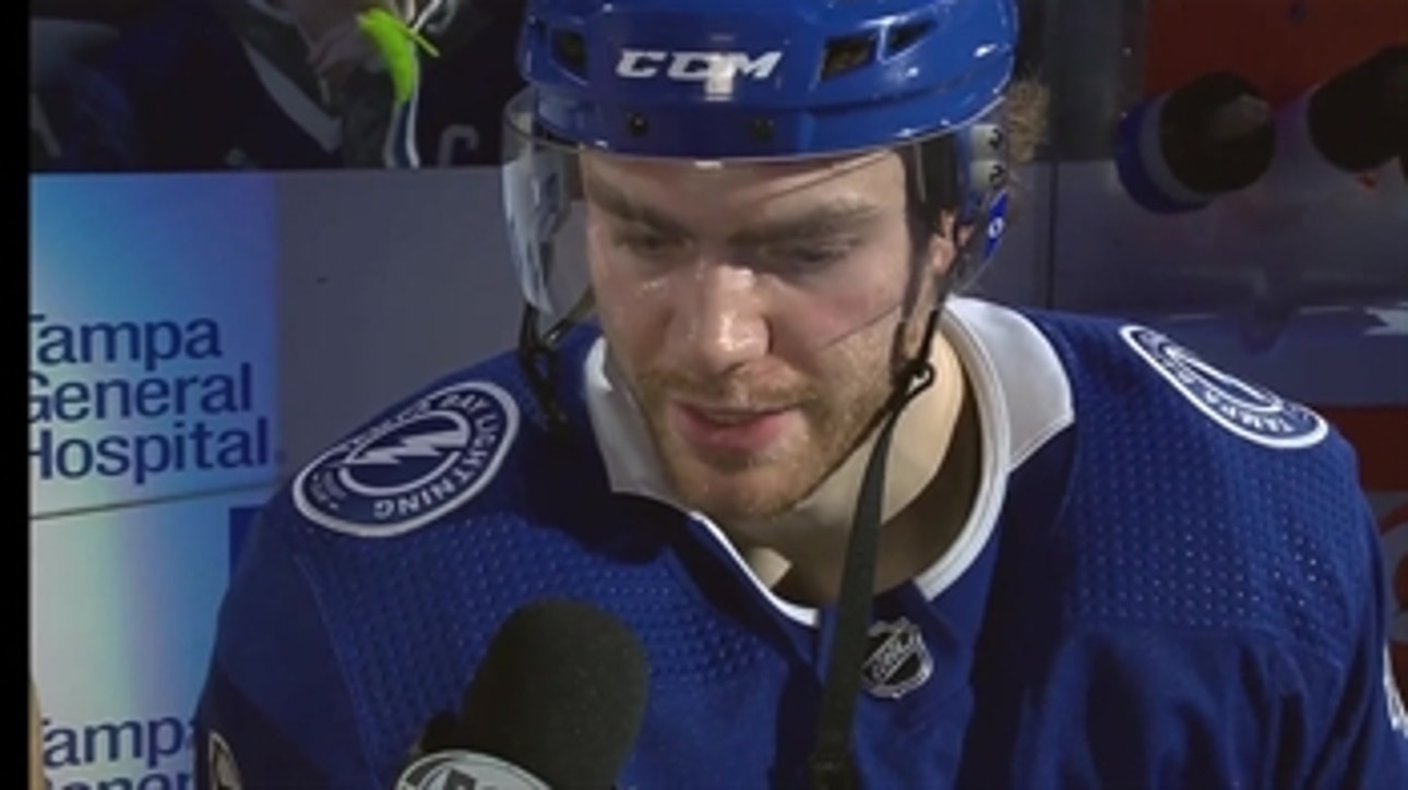 Brayden Point talks his 4-point night, Tampa Bay win over Florida