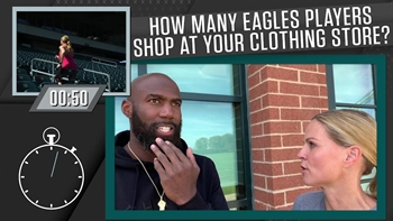 Eagles safety Malcolm Jenkins has defended the greats, but has a surprising pick for hardest player to cover