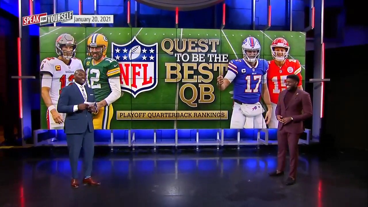 Wiley and Acho reveal their QB playoff rankings | SPEAK FOR YOURSELF