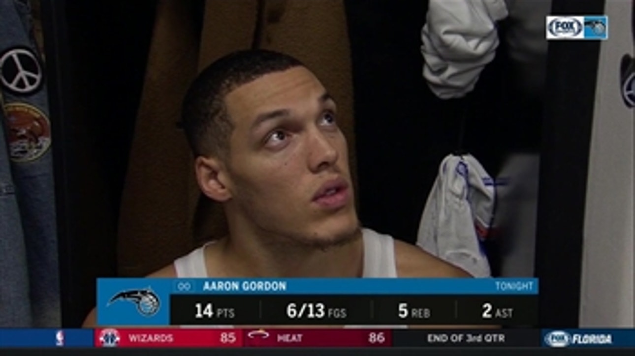 Aaron Gordon: 'A lot of people stepped up and made big plays'