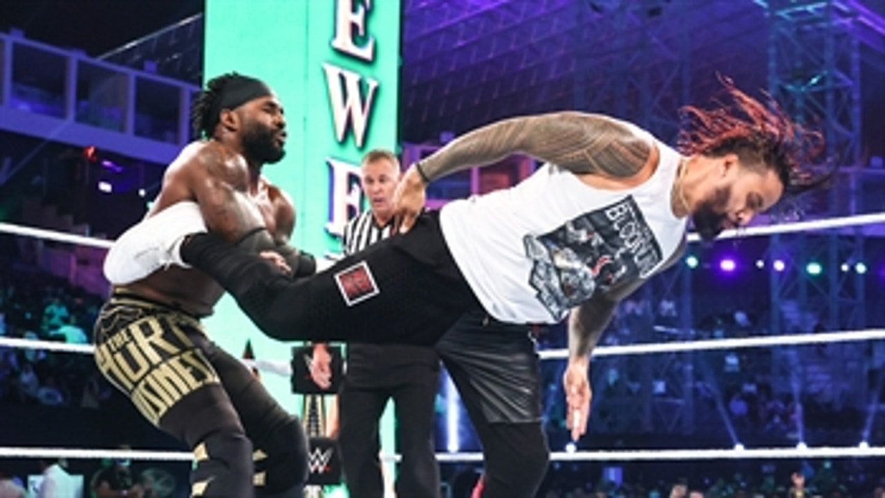 The Usos pick up the pace against The Hurt Business: WWE Crown Jewel Kickoff 2021 (WWE Network Exclusive)