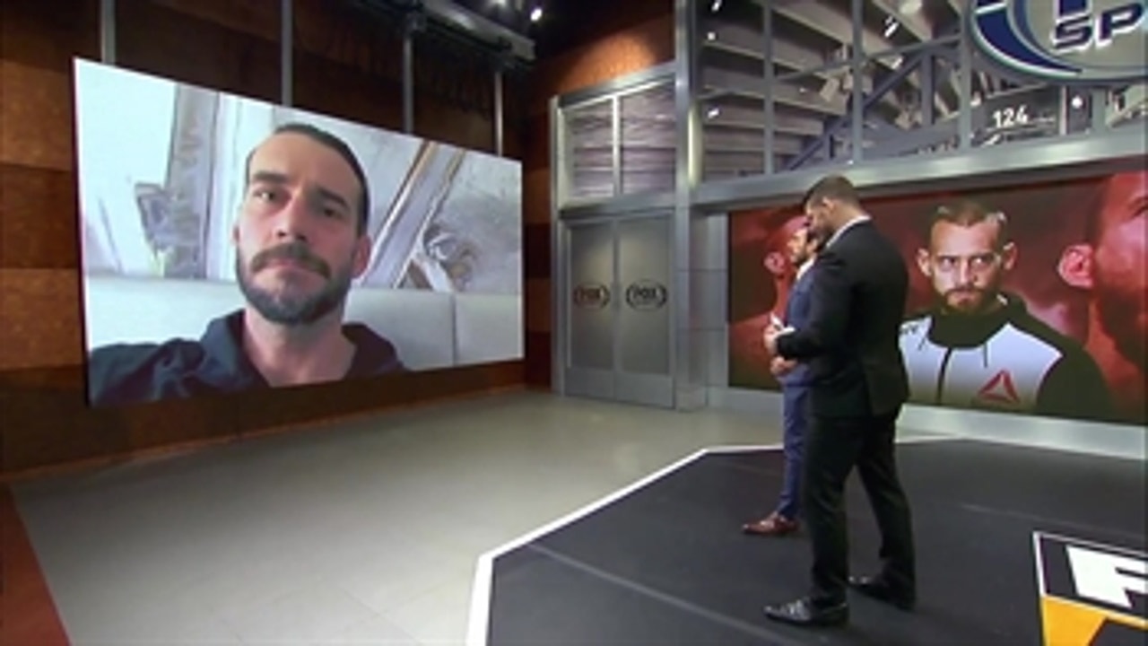 CM Punk talks with Michael Bisping and Kenny Florian ' INTERVIEW ' UFC TONIGHT