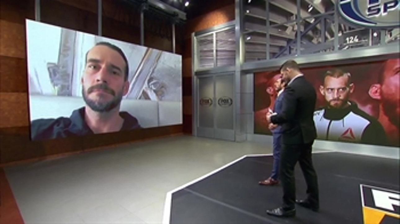 CM Punk talks with Michael Bisping and Kenny Florian ' INTERVIEW ' UFC TONIGHT