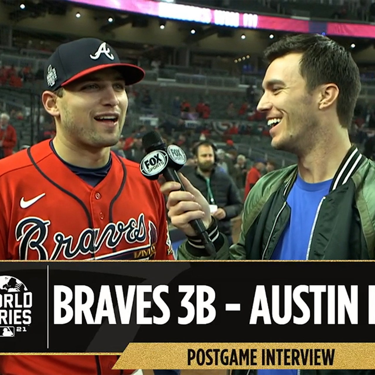The crowd brought it tonight' — Austin Riley talks Braves' Game 3