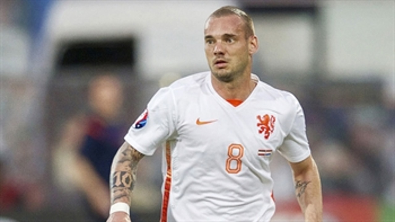 Sneijder makes it 2-0 for the Dutch against Kazakhstan - Euro 2016 Qualifiers Highlights