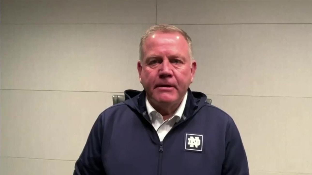 Brian Kelly: 'We're excited about being in the championship game, but it doesn't effect what we did this week'