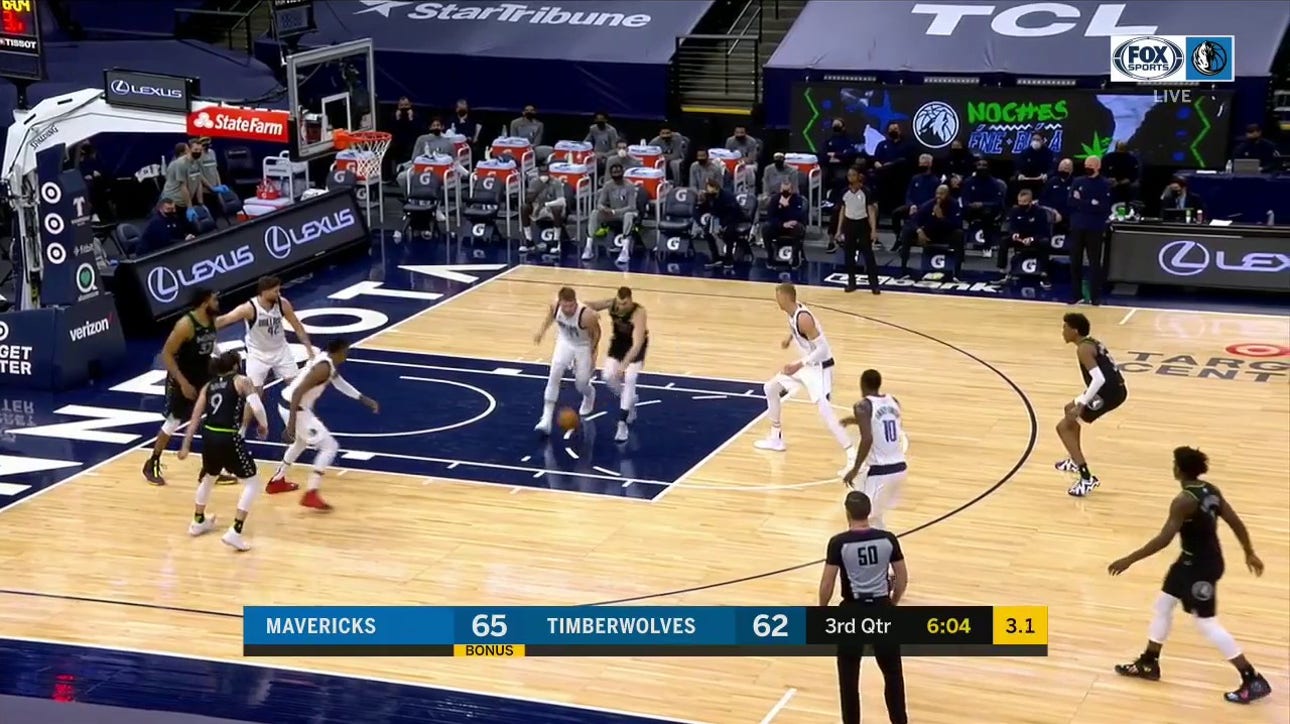 HIGHLIGHTS: Luka Doncic finds Dorian Finney-Smith on the Alley-Oop
