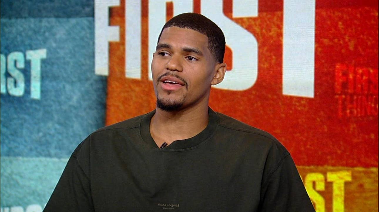 Sixers' Tobias Harris talks Embiid & Simmons, contract extension ' NBA ' FIRST THINGS FIRST