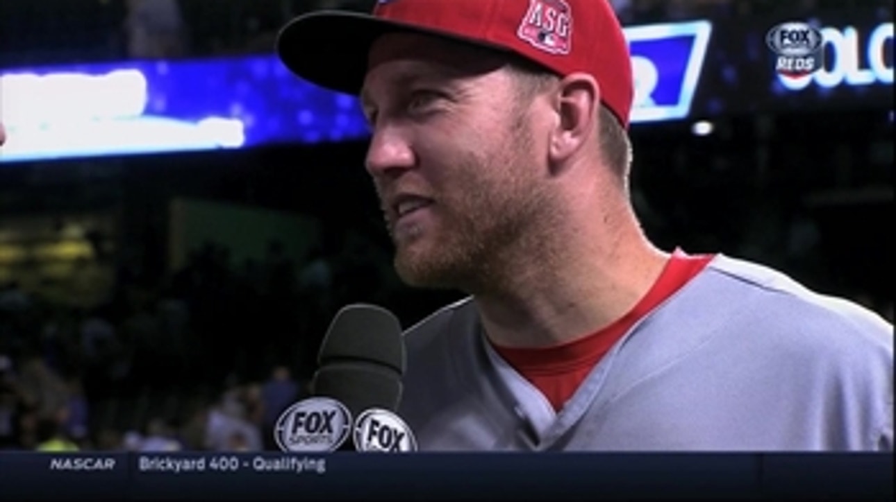 Frazier on his 100th career HR and the future of Cueto