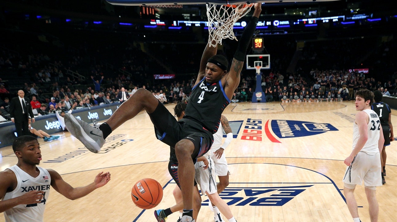 DePaul hands Xavier crucial loss to advance in the Big East Tournament