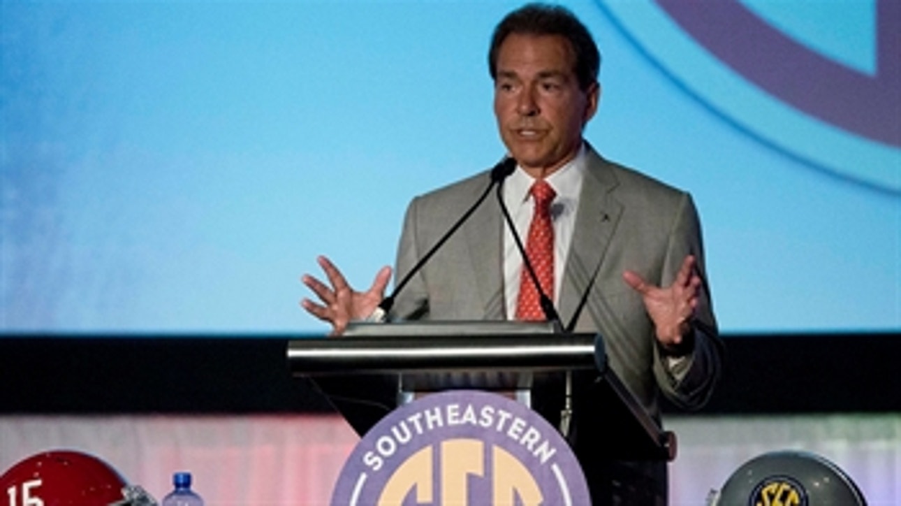 Saban: Early NFL draft grades may have affected 'Bama's chemistry