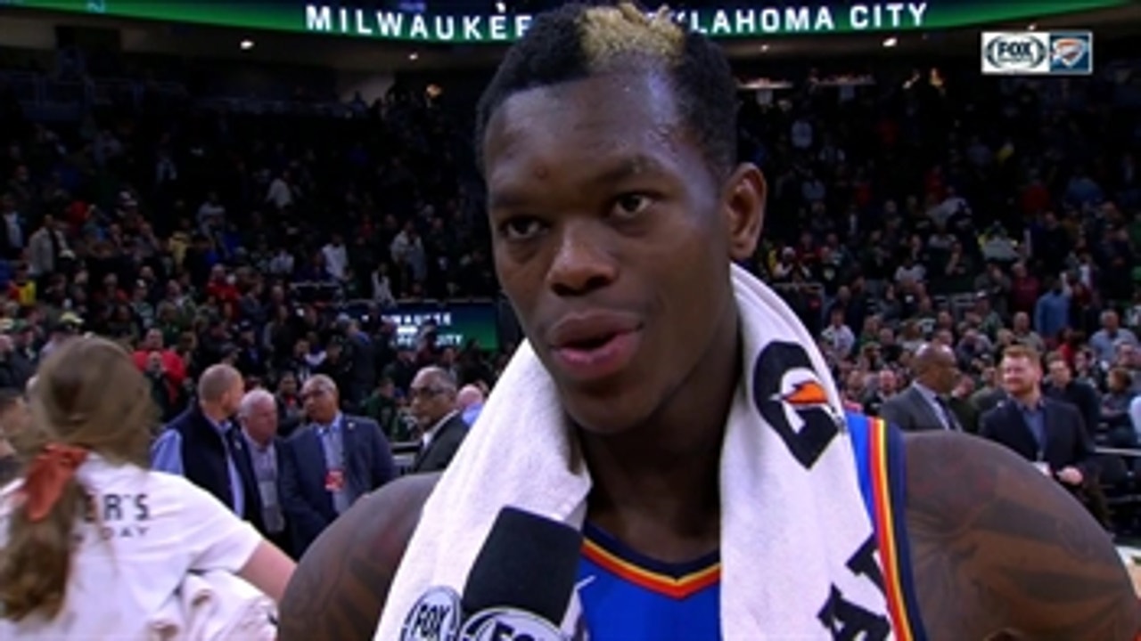 Dennis Schroder on finishing the regular season with a win