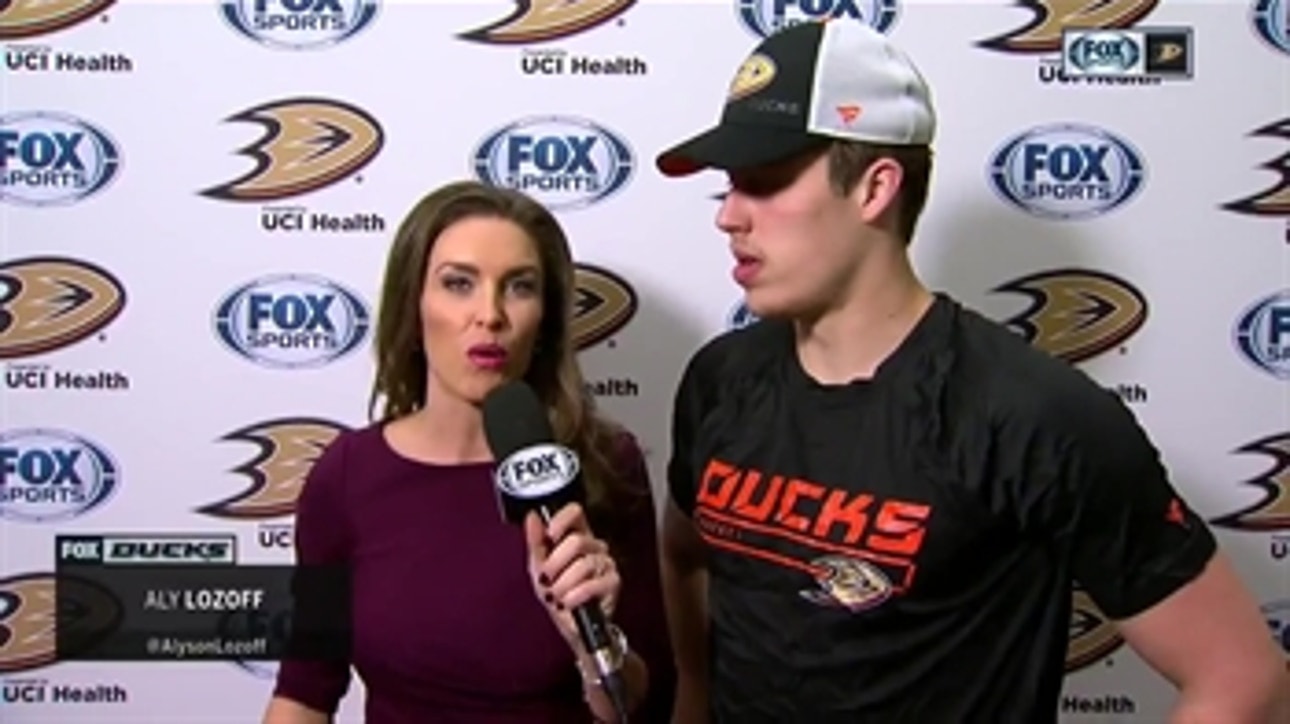 Maxime Comtois reflects on "fun" win | Ducks LIVE