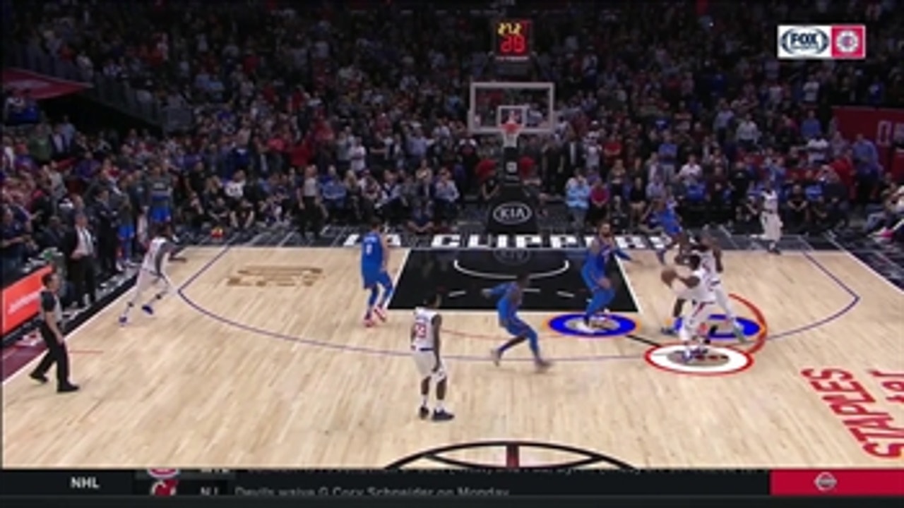 HIGHLIGHTS: Paul George hits clutch 3 as Clippers down Thunder